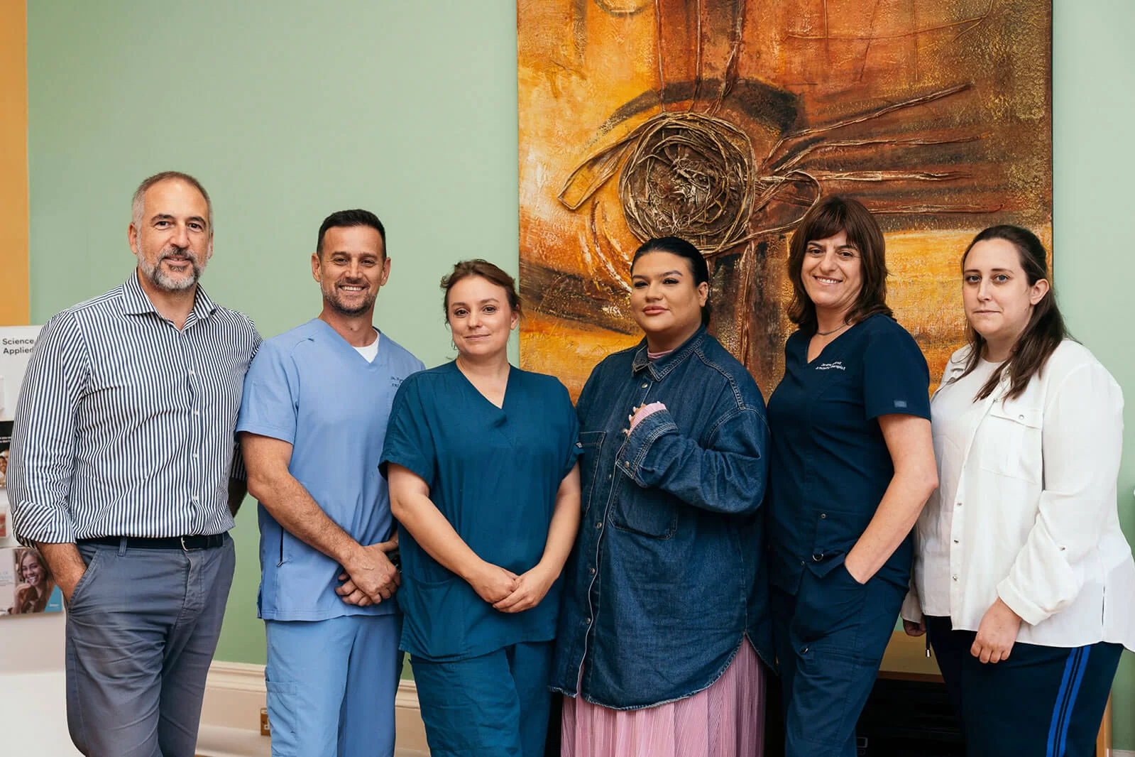 Work team photo